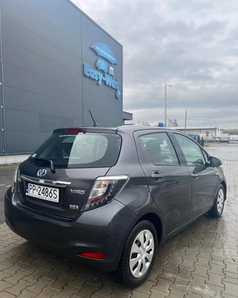 Toyota Yaris cena 33900 przebieg: 208000, rok produkcji 2014 z Piła małe 301